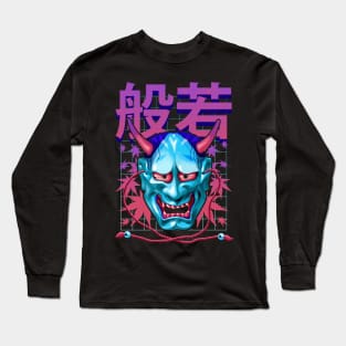 NeoRetro Hannya Mask Long Sleeve T-Shirt